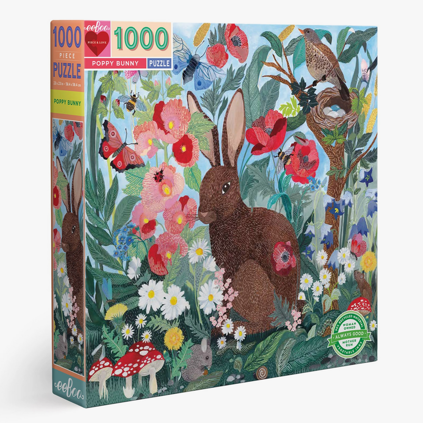 Poppy Bunny 1000pc Puzzle
