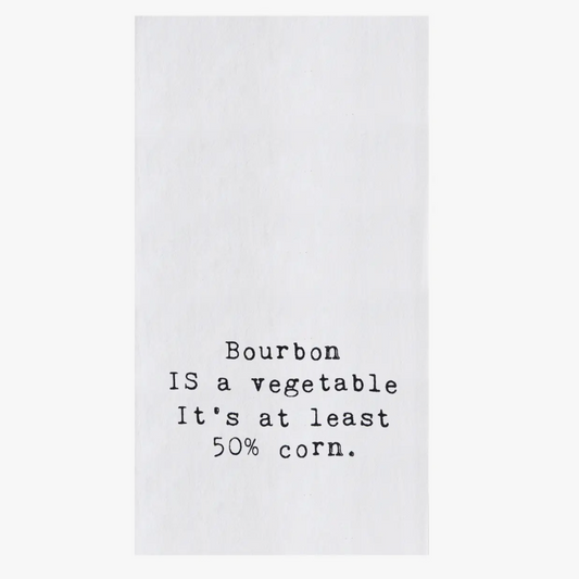 Bourbon is a Vegetable Towel